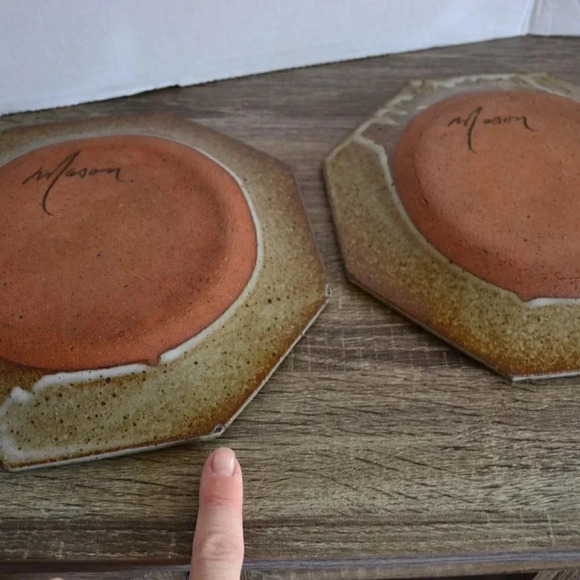 Handmade  Pottery Plates - Picture 4 of 5